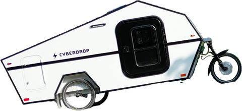 Cyberdrop bicycle camper